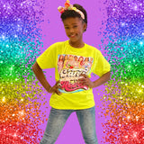 XOMG POP! "CANDY HEARTS" Neon t-shirt