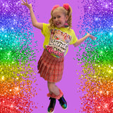 XOMG POP! "CANDY HEARTS" Neon t-shirt
